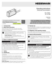 HEIDENHAIN AK LIF 607 Manuel D'utilisation