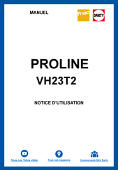 Proline VH23T2 Manuel D'utilisation