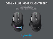 Logitech G G502 X PLUS Guide D'installation