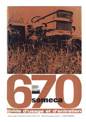 Fiat SOMECA 670 Guide D'utilisation Et D'entretien