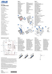 Asus H110M-D D3 Guide De Démarrage Rapide