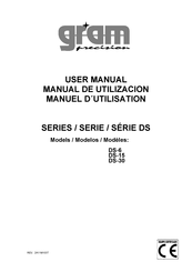 Gram Precision DS Serie Manuel D'utilisation