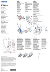 Asus B150M-PLUS Guide De Démarrage Rapide