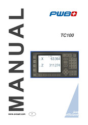 PWB TC100 Mode D'emploi