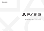 Sony PlayStation 5 Pro Guide De Mise En Route