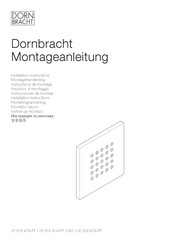 Dornbracht 36 515 979-FF 0050 Instructions De Montage