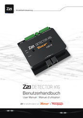 z21 Detector X16 Manuel D'utilisation