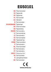 Emos EGS0101 Mode D'emploi