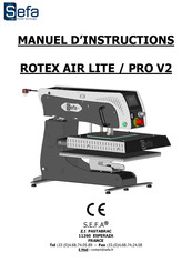 Sefa ROTEX AIR LITE Manuel D'instructions