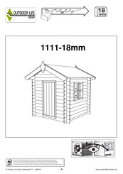 Outdoor Life Group 1111-18mm Instructions De Montage