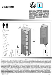 Forte GMZV811B Notice De Montage