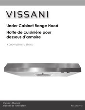 Vissani QR244 Serie Manuel De L'utilisateur