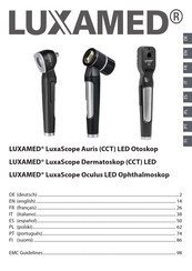 LUXAMED LuxaScope Oculus LED Ophthalmoskop Mode D'emploi