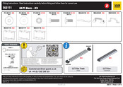 Van Guard ULTI Bars - X3 Instructions De Montage