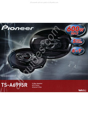 Pioneer TS-A6995R Mode D'emploi