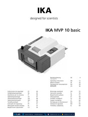 IKA MVP 10 basic Mode D'emploi