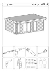 Finn Art Blockhaus 40216 Instructions De Montage