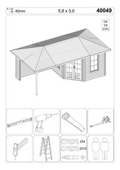 Finn Art Blockhaus 40049 Instructions De Montage