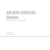 Deepcool AK400 DIGITAL Serie Mode D'emploi