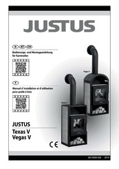 Justus Texas V Manuel D'installation Et D'utilisation