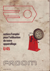 Facom U45 Notice D'emploi