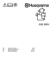 Husqvarna EBE 900V Manuel D'utilisation