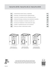 Harvia Pro 20 LS Instructions D'installation Et D'utilisation