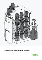 Buchi UniversalExtractor E-800 Manuel D'utilisation