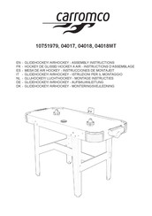 Carromco 04018 Instructions D'assemblage