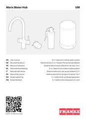 Franke Maris Water Hub 119.0698.539 Manuel D'utilisation