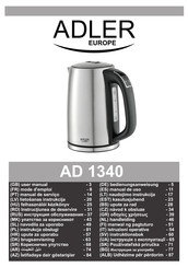 Adler europe AD 1340 Mode D'emploi