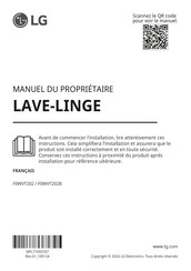 LG F0WVT202 Manuel Du Propriétaire