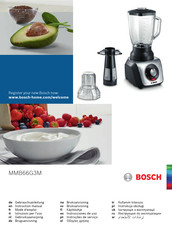 Bosch MMB66G3M Mode D'emploi