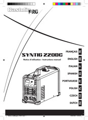 Castolin PRO SYNTIG 220DC Notice D'utilisation