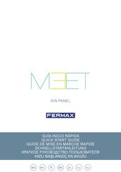 Fermax MEET Guide De Mise En Marche Rapide