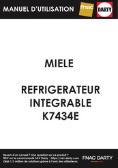 Miele K7434E Mode D'emploi