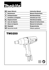 Makita TW0250 Manuel D'instructions