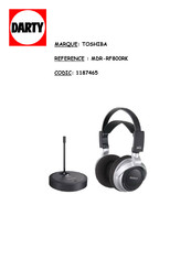 Sony MDR-RF800RK Mode D'emploi