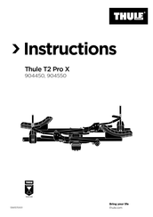 Thule 904450 Manuel D'instructions