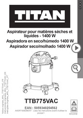 Titan TTB775VAC Notice Originale