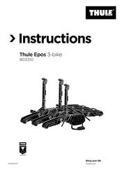 Thule Epos 3-bike Instructions