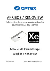 Optex XENOVIEW Manuel