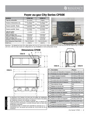 Regency City CP50E-LP Mode D'emploi