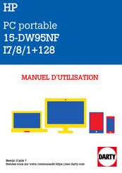 HP 15-DW95NF Manuel De L'utilisateur