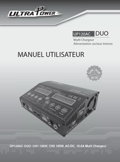 Ultra Power UP120AC DUO Manuel Utilisateur