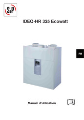 S&P IDEO-HR 325 Ecowatt Manuel D'utilisation