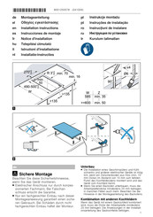 Siemens ET375CFA1 Série Notice D'installation