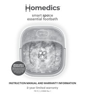 HoMedics smart space Manuel D'instructions