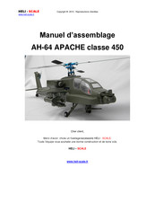 Heli-scale AH-64 APACHE classe 450 Manuel D'assemblage