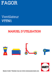 Fagor VTTN1 Manuel D'instructions